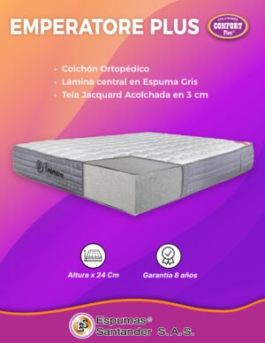Colchón EMPERATORE PLUS X 24