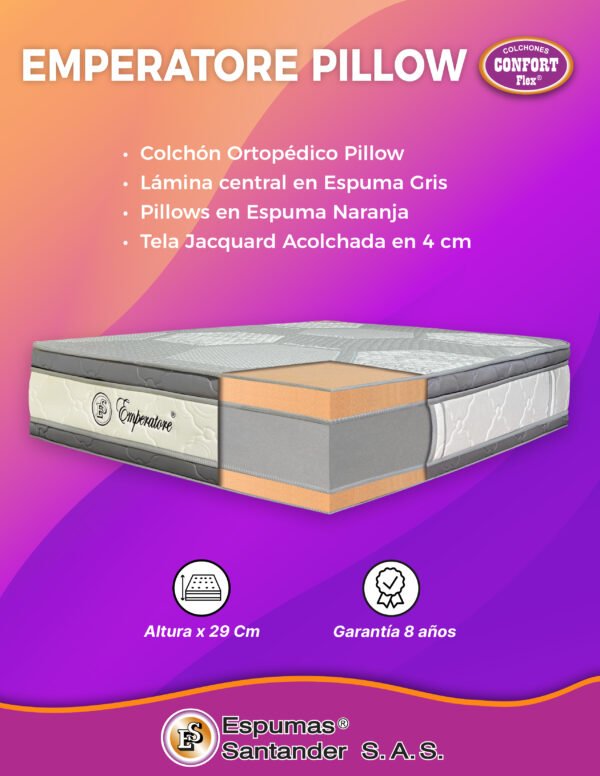Colchón EMPERATORE PILLOW X 29