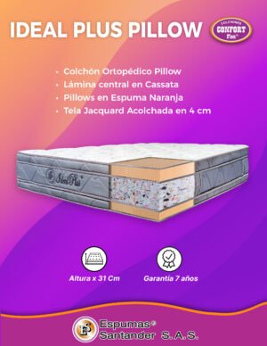 Colchón IDEAL PLUS PILLOW X 31